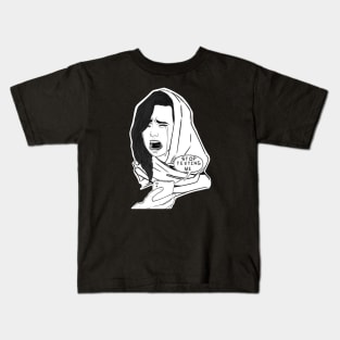 Zatasha Noor Crying Kids T-Shirt